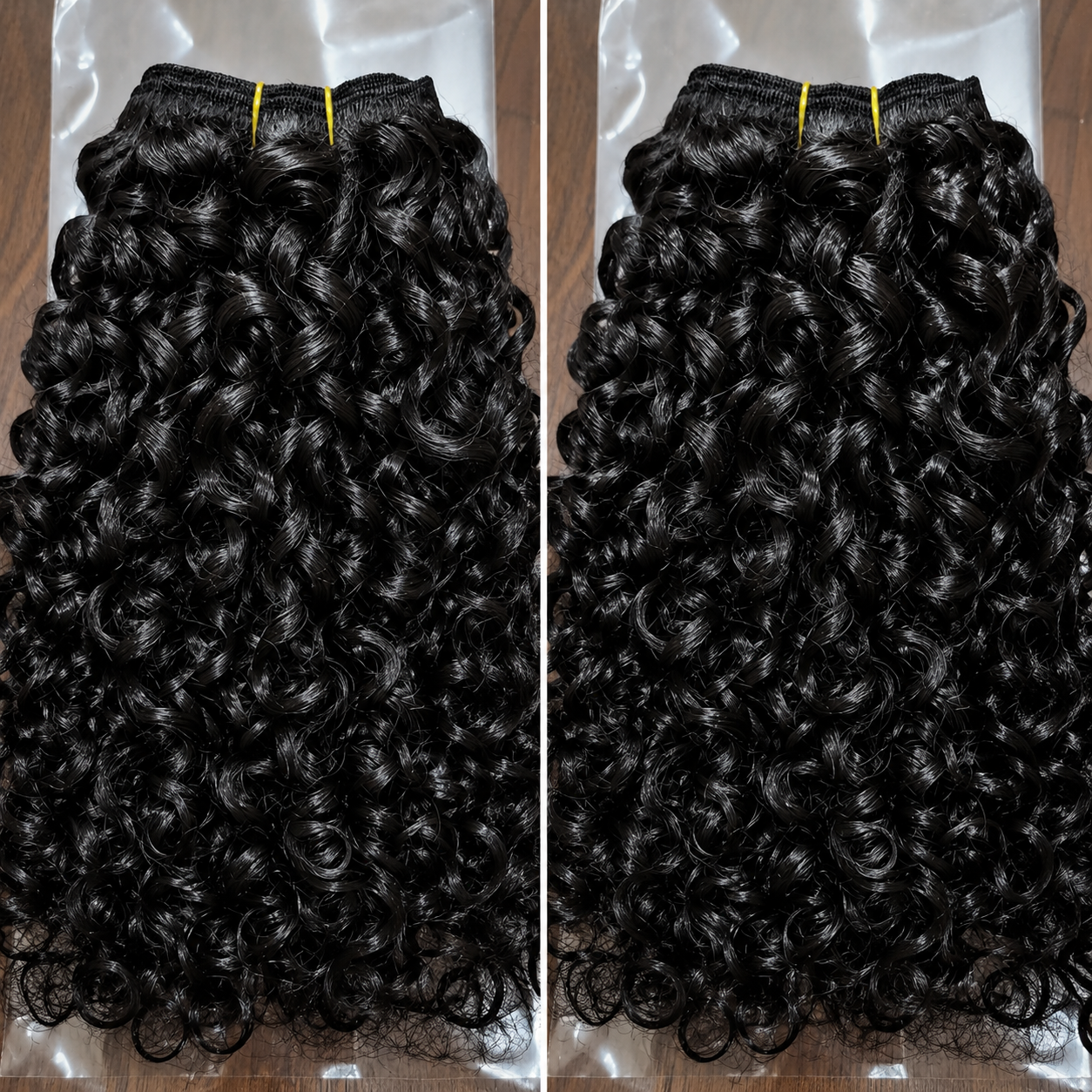 Mechas Pixie Curly em Bruto 15A | Cabelo Virgem Burmese e Vietnamita