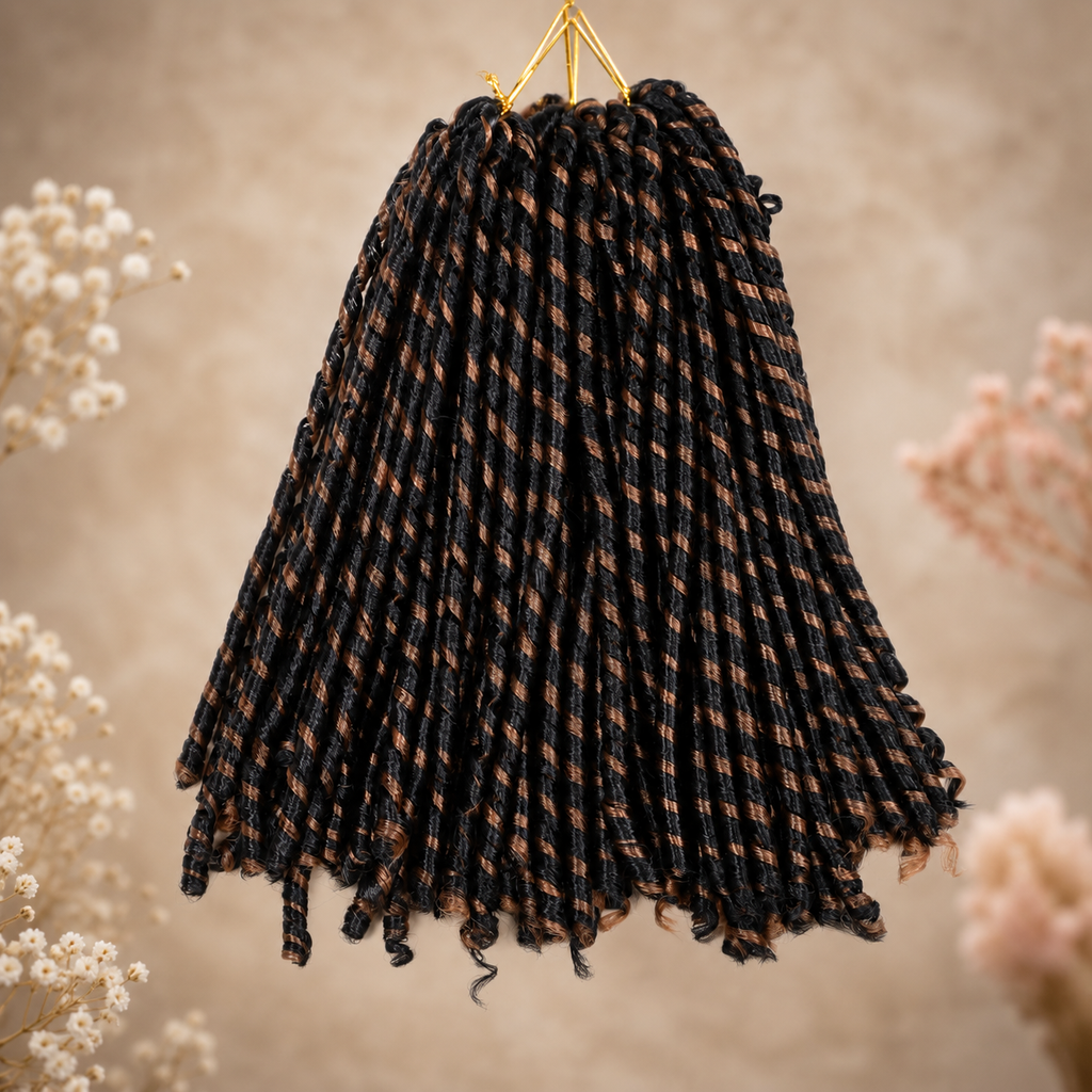 Extensões de Cabelo Sintético Faux Locs 14 Polegadas 70g – Tranças Crochet Soft Dreadlock Afro