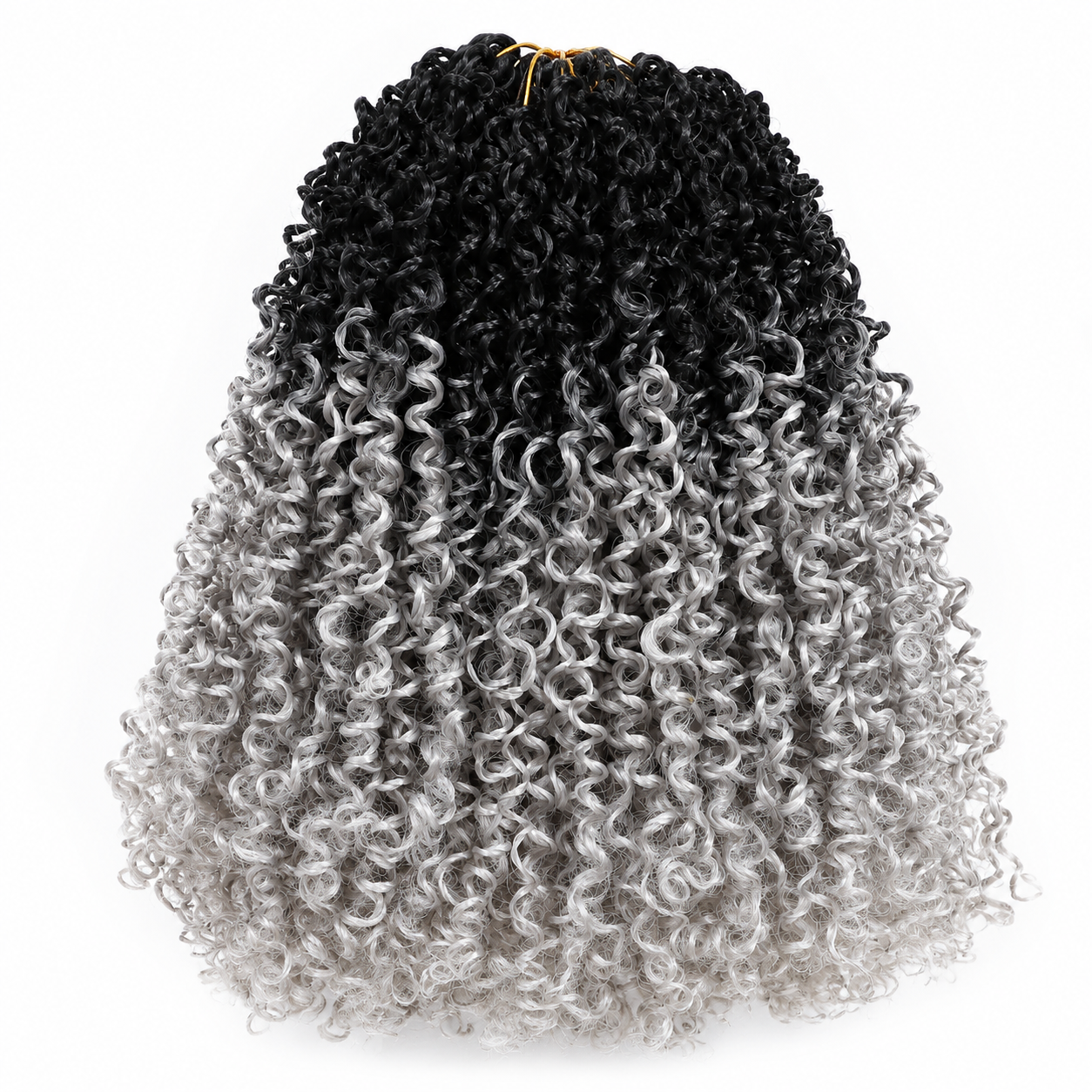Yanky Twist Crochet Hair | Extensões Sintéticas para Tranças | 8 a 14 Polegadas | 24 Peças