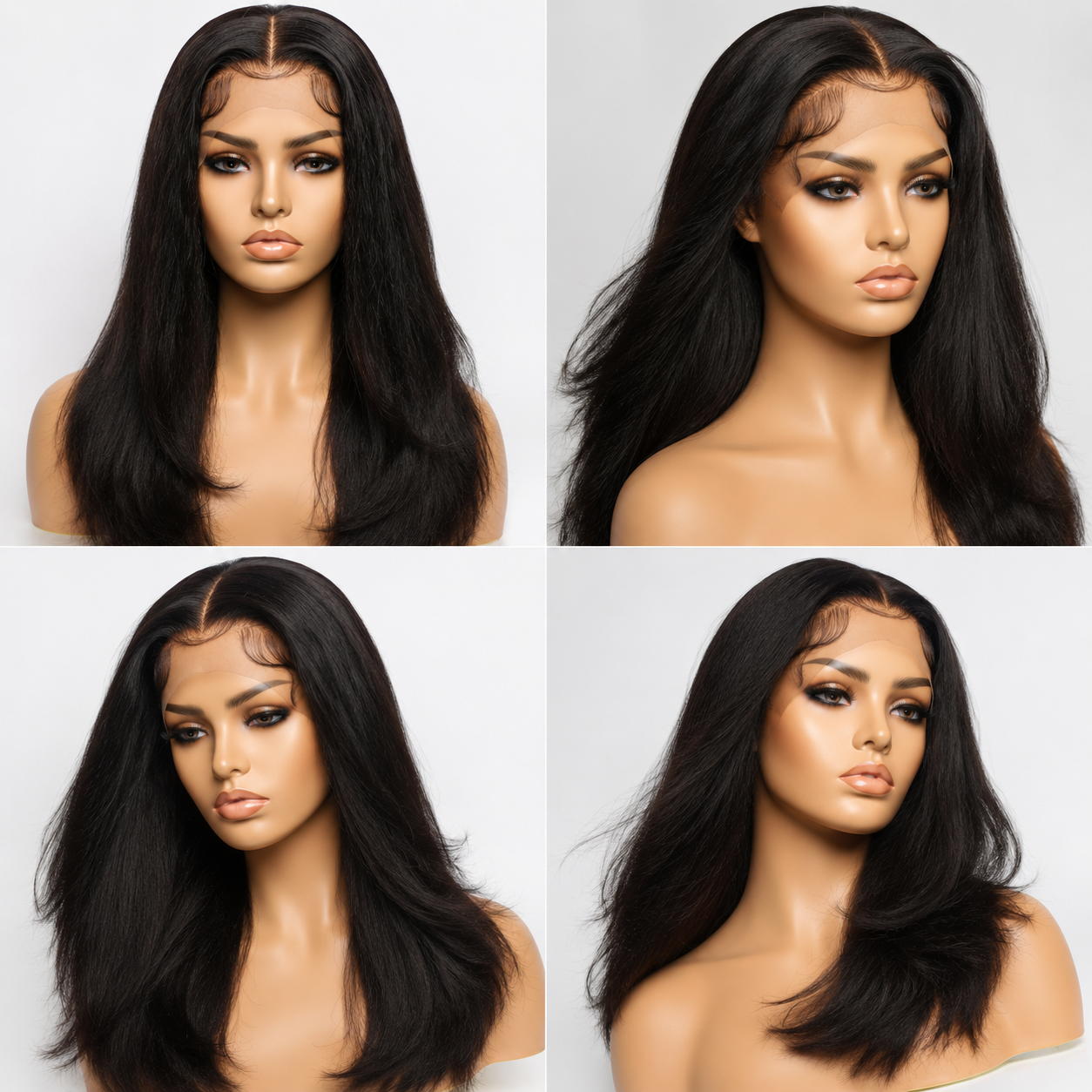 Mechas Deep Wave Brasileira – Cabelo Humano Remy 100% | Preto Natural | 10 a 40 Polegadas | Pack 3/4