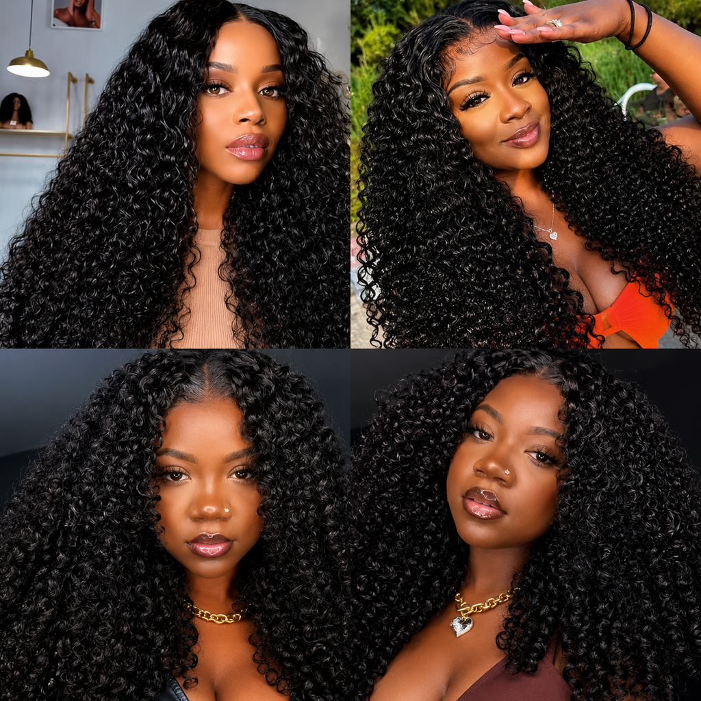Mechas de Cabelo Humano Pixie Curly & Deep Wave – Cabelo Brasileiro Virgem | 8 a 24 Polegadas
