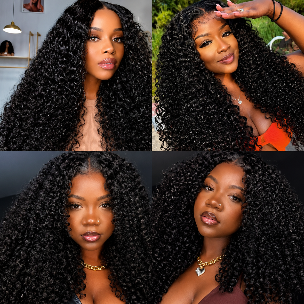 Mechas de Cabelo Humano Pixie Curly & Deep Wave – Cabelo Brasileiro Virgem | 8 a 24 Polegadas
