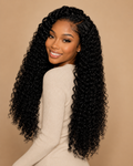 Mechas Burmese Cacheadas 12A | Water Wave 3C4A | Cabelo Humano em Bruto 45-75cm