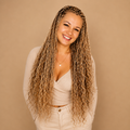Tranças Zizi Cacheadas Sintéticas 50cm | Micro Box Braids | 50g