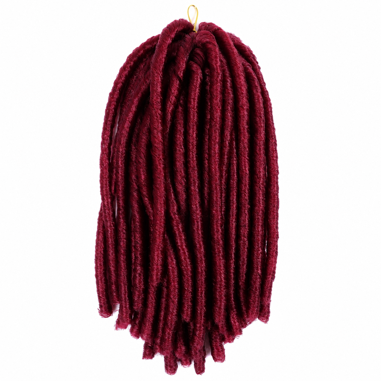 Extensões Soft Dread Sintéticas 14" | Fibra Não Inflamável | 7 Cores | Cabelo Nina Softex