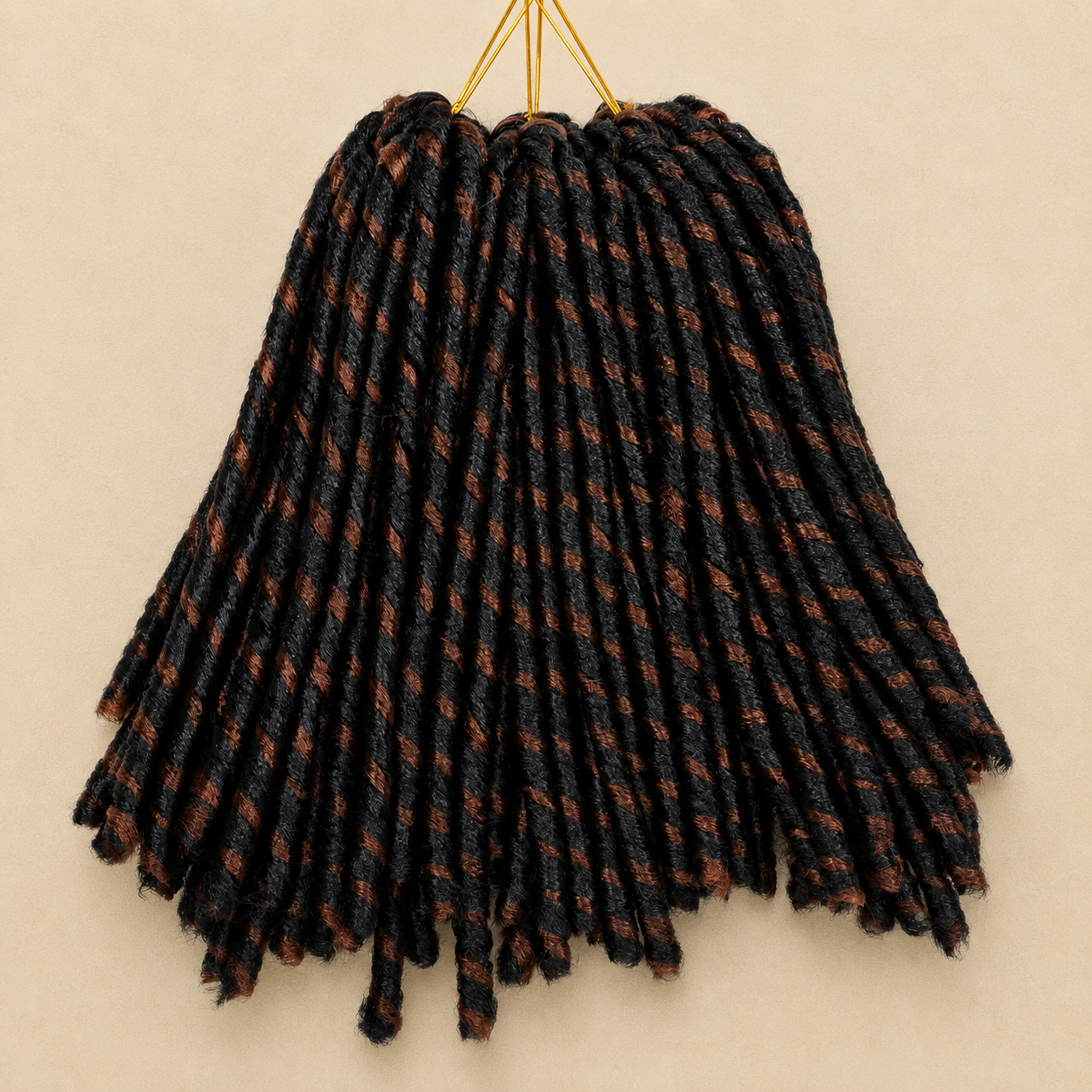 Extensões de Cabelo Sintético Faux Locs 14 Polegadas 70g – Tranças Crochet Soft Dreadlock Afro