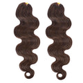 Extensões Crochet Body Wave – Cabelo Humano Castanho #27